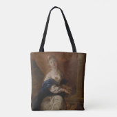 聖者セシリア| c.1700 (紙の油) トートバッグ (裏面)