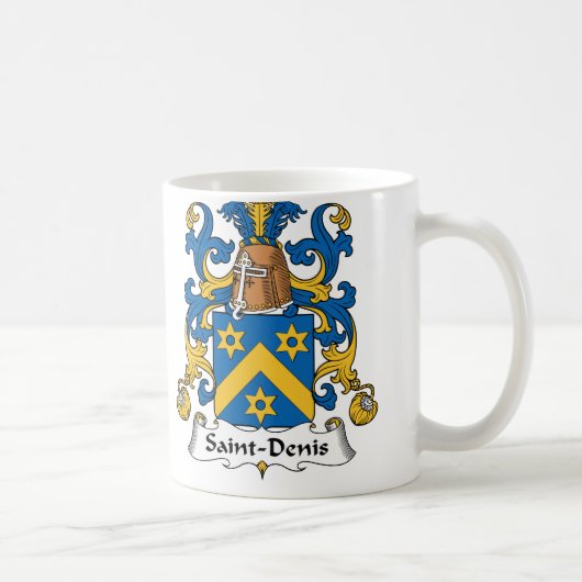 聖者デニスの家紋 コーヒーマグカップ (右)
