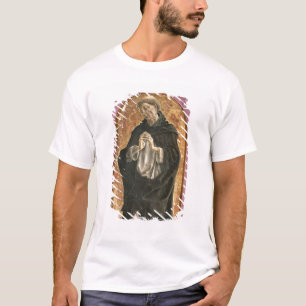 聖者ドミニク(パネルのテンペラ) Tシャツ