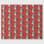 聖者ニコラスおよびKrampus ラッピングペーパー (フラット)