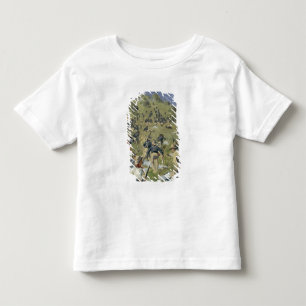 聖者ファンを取っているセオドア・ルーズベルト トドラーTシャツ
