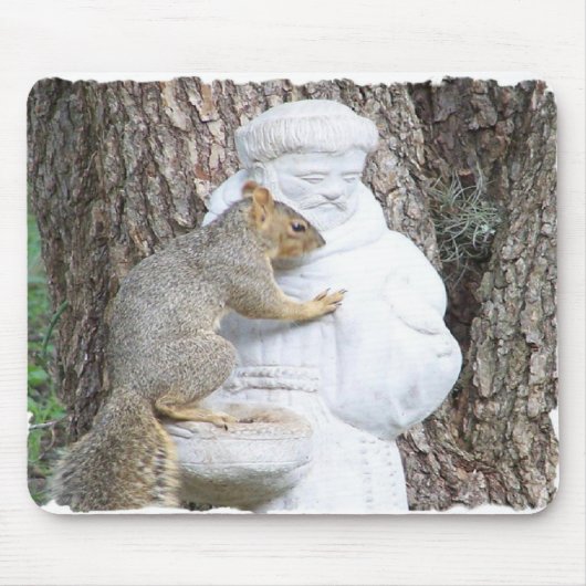 聖者フランシス島に話すこと マウスパッド (正面)