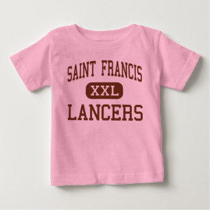 聖者フランシス島-槍騎兵-高山景色 ベビーTシャツ