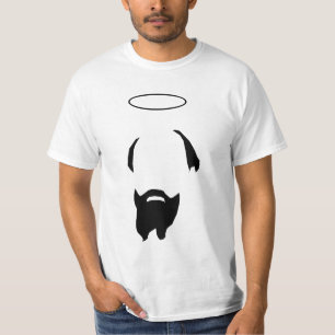 聖者フランシス島De Sales CatholicのひげメンズTシャツ Tシャツ