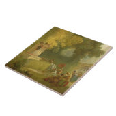 聖者雲、人形劇の詳細の祝日 タイル (側面)