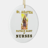 聖者AGATHA セラミックオーナメント (右)
