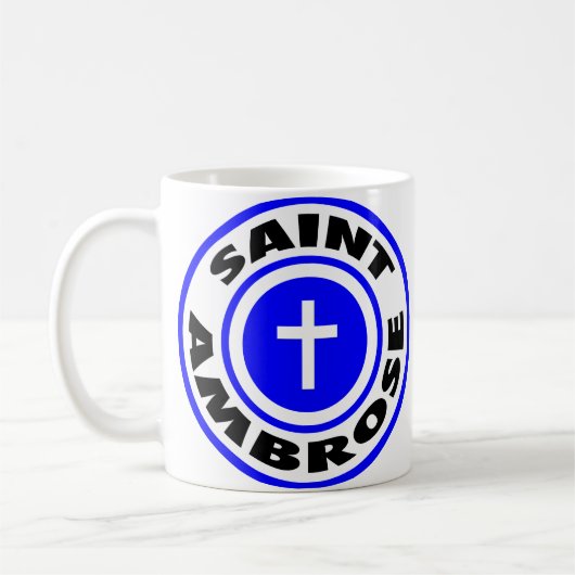 聖者Ambrose コーヒーマグカップ (左)