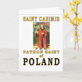 聖者CASIMIR カード (黄色い花)