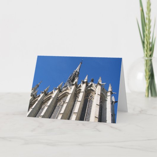 聖者Chapelleパリ カード (正面)