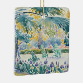 聖者Clairのペインターの庭 セラミックオーナメント (右)