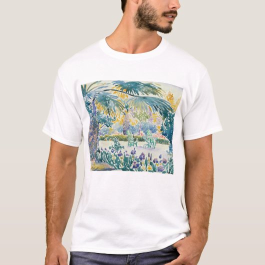 聖者Clairのペインターの庭 Tシャツ (正面)