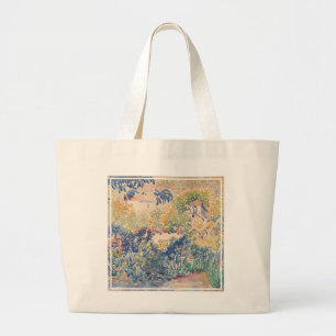 聖者Clairの芸術家の庭  1904-5年 ラージトートバッグ