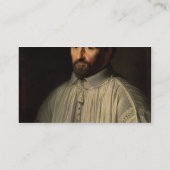 聖者Cyran、c.1643 (油の大修道院長のポートレート 名刺 (裏面)