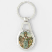 聖者Dymphna Keychain キーホルダー (正面)
