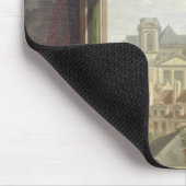 聖者Eustache教会の眺め マウスパッド (コーナー)