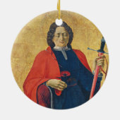 聖者Florian、イタリア語、c. 1473-74年 セラミックオーナメント (裏面)