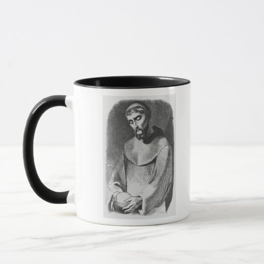 聖者Gildas deRhuysの修道士としてAbelard マグカップ (左)