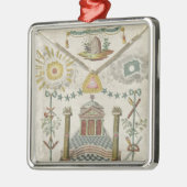 聖者Julienロッジのマスターのエプロン メタルオーナメント (左)