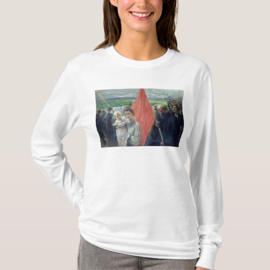 聖者Ouen 1908年の殴打 Tシャツ (正面)