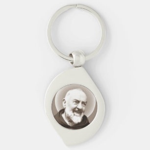 聖者Padre PIO Keychain キーホルダー
