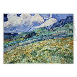 聖者Remyからのゴッホの山が多い景色