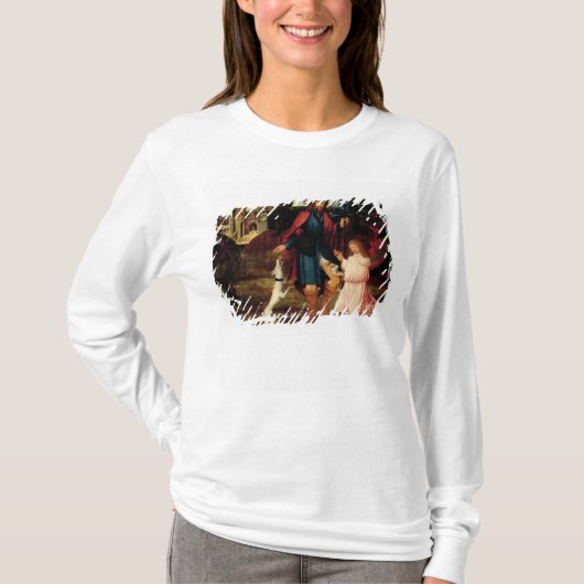 聖者Rochの治療 Tシャツ (正面)