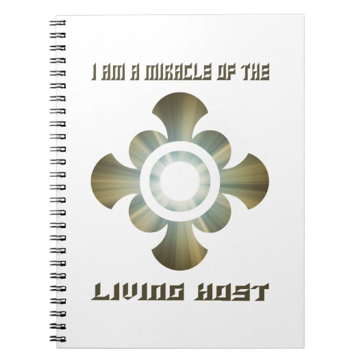 聖聖体拝領者の変質 ノートブック (正面)