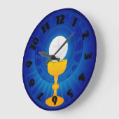 聖聖体時計 ラージ壁時計 (傾斜)