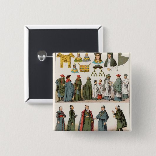 聖職の服 缶バッジ (正面&裏面)