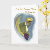 聖職への叙勲01 カード (黄色い花)