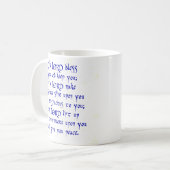 聖職者にふさわしい天恵 コーヒーマグカップ (正面左)