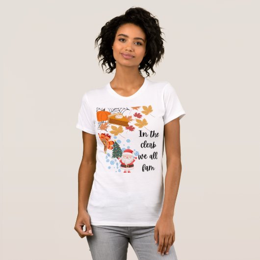 聖職者の中で我々は皆ファム Tシャツ (正面フル)