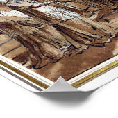 聖職者の彫像 ポスター (角)