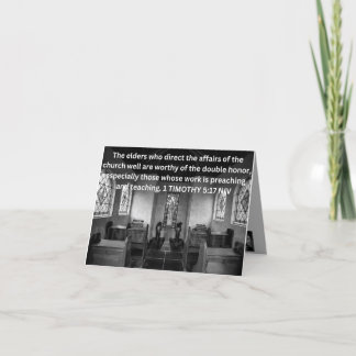 聖職者の感謝の日カード2 サンキューカード