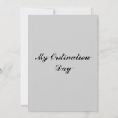 聖職者の招待 招待状 (裏面)