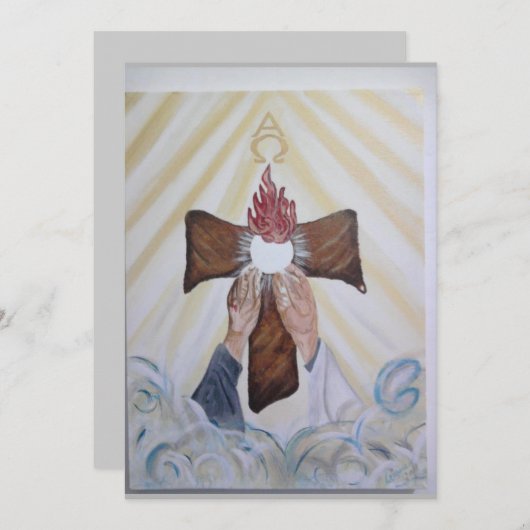 聖職者の招待 招待状 (正面/裏面)