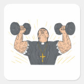 聖職者の持ち上げ重量 スクエアシール (正面)