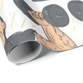 聖職者の持ち上げ重量 ラッピングペーパー (ロールコーナー)