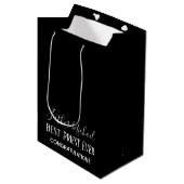 聖職者の聖職者のギフト – シンプルパーソナライズされた ミディアムペーパーバッグ (正面アングル)