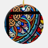 聖職者の離職記念日の編集文字 セラミックオーナメント (裏面)