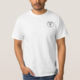 聖職者は牧師、牧師及び大臣のために衝突します Tシャツ
