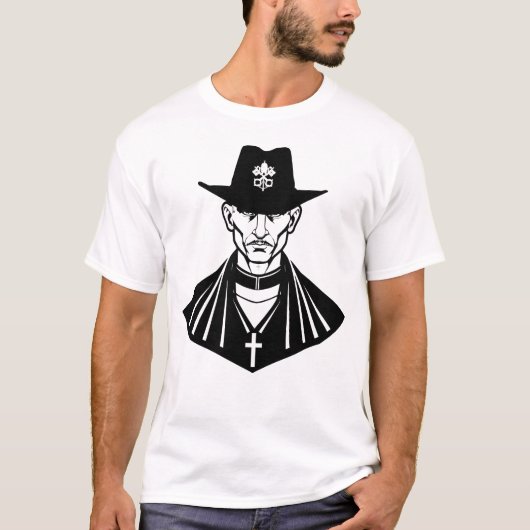 聖職者アート Tシャツ (正面)