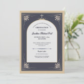 聖職者任命式招待状 招待状 (スタンド正面)