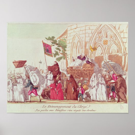 聖職者離れの教会の販売後 ポスター (正面)