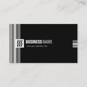 聖職者/司祭 – クリエイティブ白黒 名刺 (裏面)