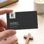 聖職者/司祭 – Classiy モダン Monogram 名刺