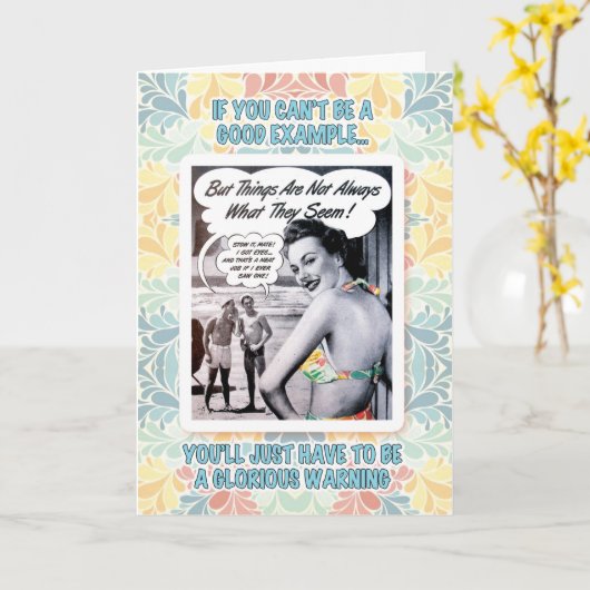 聖警告誕生日 カード (黄色い花)