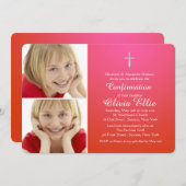 聖賛美餐式宗教写真招待状 招待状 (正面/裏面)