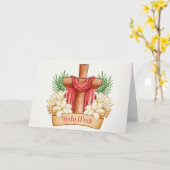 聖週間 カード (黄色い花)