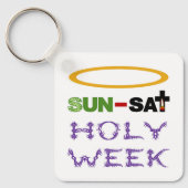 聖週間（パームサンデーから聖なる木曜日） キーホルダー (正面)